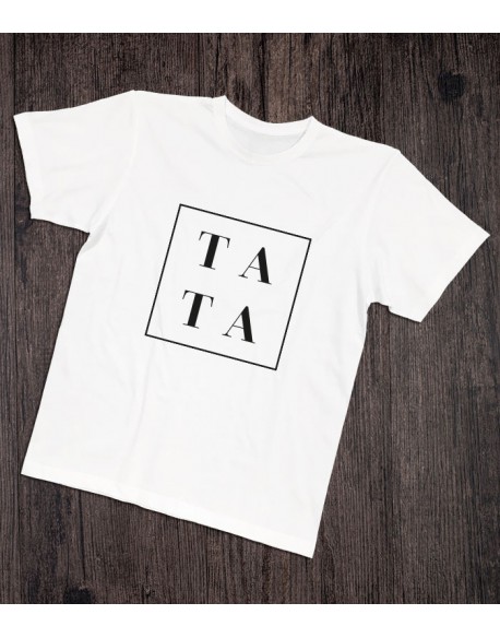 Koszulka dla taty TATA biała