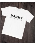 Koszulka dla taty Daddy EST.biała