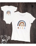 Koszulka i body/koszulka dla mamy i synka