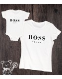 Koszulka i body/koszulka dla mamy i dziecka BOSS