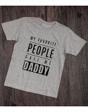 Koszulka dla taty Call me Daddy szara