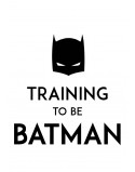 Koszulka Training to be Batman