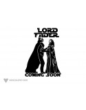 Koszulka dla przyszłego taty Lord Fader Coming Soon