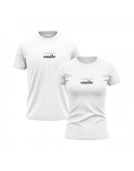 Koszulki dla pary SMILE