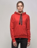 Bluza do karmienia piersią BASIC HOODIE CZERWONA