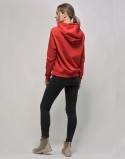 Bluza do karmienia piersią BASIC HOODIE CZERWONA