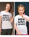Koszulka i body dla mamy i córeczki Dziewczyny rządzą