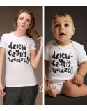 Koszulka i body dla mamy i córeczki Dziewczyny rządzą