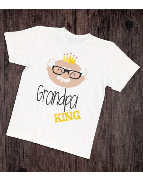 Koszulka dla Dziadka Dziadek Król