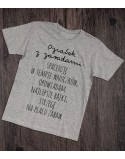 Koszulka dla dziadka Dziadek z zasadami