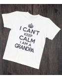 Koszulka dla dziadka I can't keep calm