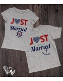Koszulki dla nowożeńców Just Married