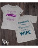 Koszulki dla pary My favourite Disney Prince/Princess