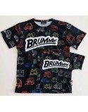 Koszulki dla taty i dziecka Brum Black