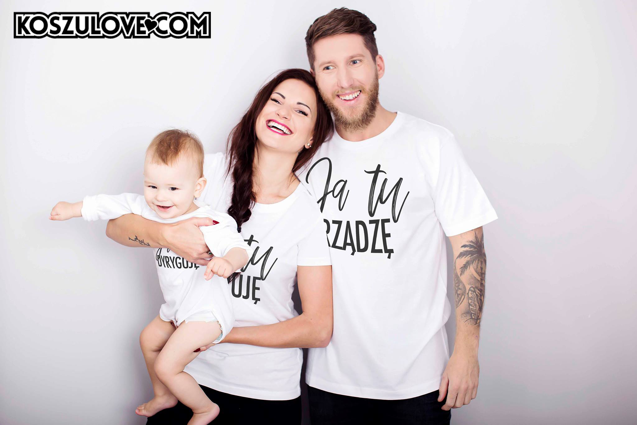 Najzabawniejsze zestawy koszulek dla całej rodziny