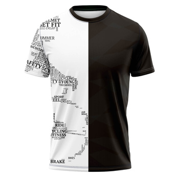 Koszulka sportowa #71 Rowerowy Minimalizm