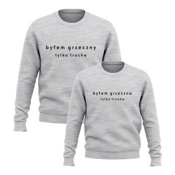 Bluzy dla pary Grzeczna grzeczny