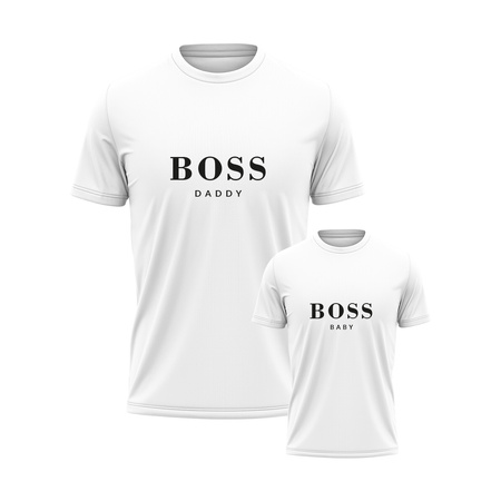 Koszulka i body/koszulka dla mamy i dziecka Boss