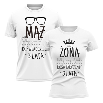 Koszulki na rocznicę ślubu Zawodowcy personalizacja