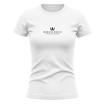 Koszulka dla babci Królowa jest tylko jedna personalizacja