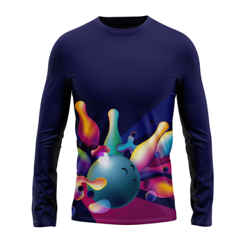 Koszulka sportowa longsleeve #11 Bowling