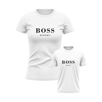 KOSZULKA I BODY/KOSZULKA DLA MAMY I DZIECKA BOSS