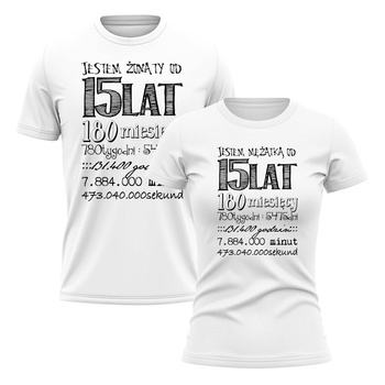 Koszulki na rocznicę ślubu