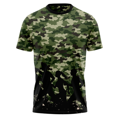 Koszulka sportowa #56 Moro Militarna