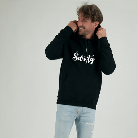 Bluzy dla par z kapturem Święci czarne