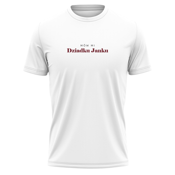 Koszulka dla dziadka Mów mi dziadku personalizacja