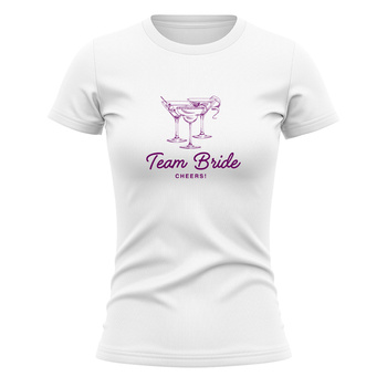 Koszulka na wieczór panieński Team bride cheers