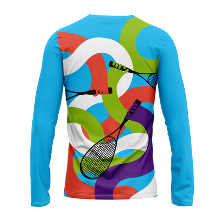 Koszulka sportowa longsleeve #43 Mistrz Squasha
