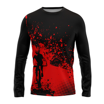 Koszulka sportowa longsleeve #8 Rowerowa Moc