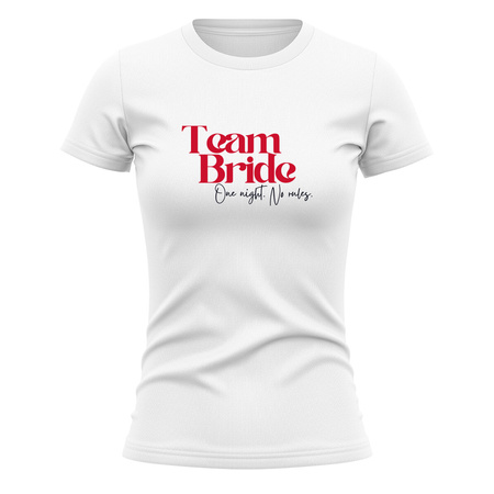 Koszulka na wieczór panieński Team Bride One night