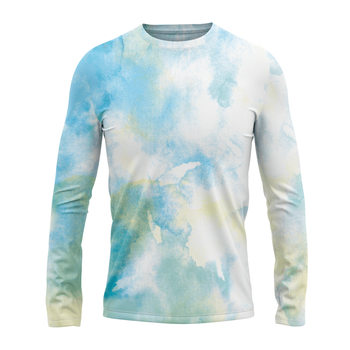 Koszulka sportowa longsleeve #2 Niebieski Sen